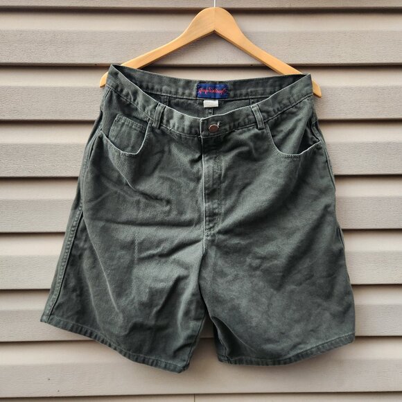 Vintage 90's Giorgio Sant' Angelo Streetwear Jorts Mens Size 16(32) - Picture 1 of 7